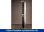 IDEAL Eichenwald Gartendusche Tonga SOLAR | ohne Plattform
