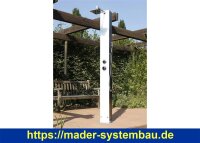 IDEAL Eichenwald Gartendusche Tobago SOLAR | ohne Plattform