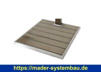 WPC Plattform für IDEAL Eichenwald Gartendusche |...