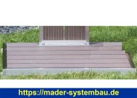 WPC Plattform für IDEAL Eichenwald Gartendusche |...