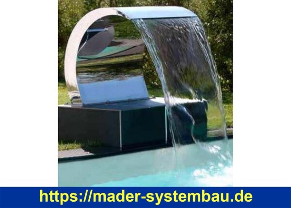 IDEAL Eichenwald Schwalldusche Alaska V4A | gerade Form