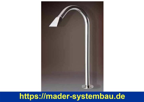 IDEAL Eichenwald Schwalldusche Indiana V4A | gerade Form