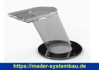 IDEAL Eichenwald Schwalldusche Caribic LED Acrylglas |...