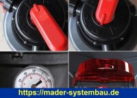Sandfilteranlage Azuro TOP 4 m³/h für Pool bis 16 m³ mit Timer Funktion