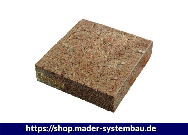 Eurotec Rolfi, Kork-Pad selbstklebend 60 x 60 x 3 mm VE:25
