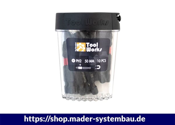 Eurotec Bit-Set TX10 mit Magnetbithalter 50 mm VE:10