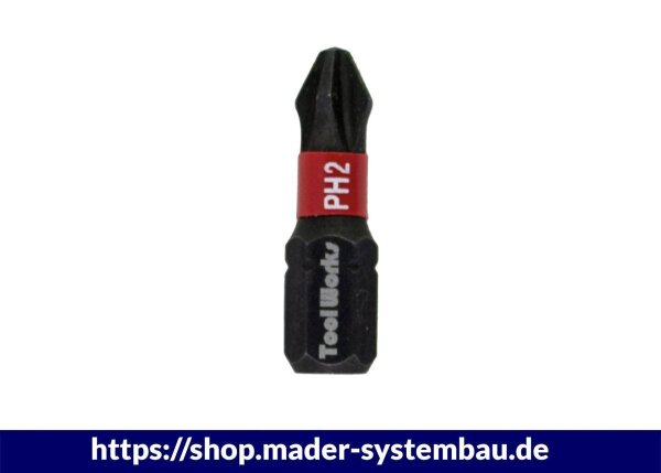 Eurotec Bit-Set PZ2 25 mm VE:2