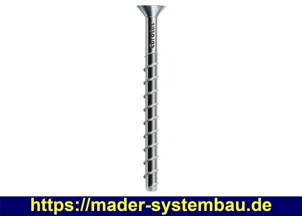 Eurotec Rock Senkkopf; Stahl verzinkt; TX40 7,5 x 40 mm VE:100