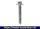 Eurotec Montageschraube Sechskant; Stahl blau verzinkt; SW8 6,3 x 75 mm VE:100