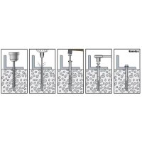 Eurotec ERD Rahmendübel ZK; SW13 Ø 10 x 160 mm VE:50