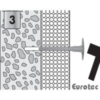 Eurotec Klimax Dämmstoffdübel Ø8 x 190 mm Tellerdurchmesser 60mm VE:100