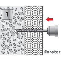 Eurotec Klimax Dämmstoffdübel Ø8 x 210...