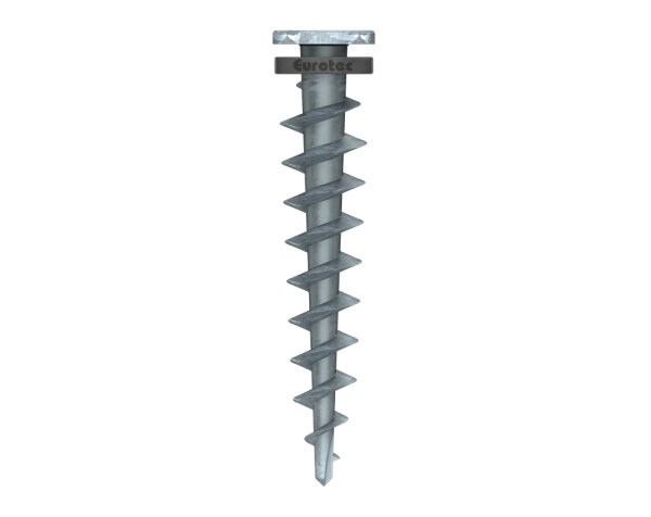 Eurotec Isolierdübel Zinkdruckguss Schwarz 13 x 65 mm VE:100