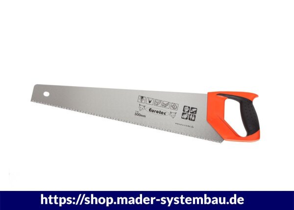 Eurotec Fuchsschwanz Universalsäge* 500 mm; 7 TPI VE:1