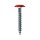 Eurotec Color-Fassadenschraube; Edelstahl A4; TX20; anthrazit RAL 7016 5,3 x 45 mm VE:100