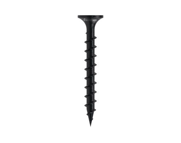 Eurotec Schnellbauschraube mit Grobgewinde; schwarz phosphatiert; PH2 3,9 x 25 mm VE:1000