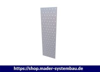 Eurotec Lochplatte 40 x 160 x 2,0 mm Stahl verzinkt VE:100