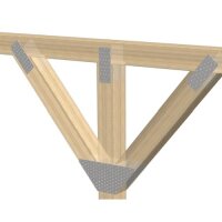 Eurotec Lochplattenstreifen 100 x 1200 x 2,0 mm Stahl verzinkt VE:10