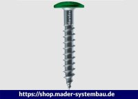 Eurotec Color-Fassadenschraube; Edelstahl A2; TX20; blank 4,8 x 38 mm VE:250