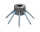 Eurotec Hector inkl. Schrauben 8,0 x 120 mm 50 x 30 mm VE:10