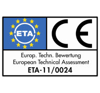 Eurotec Paneltwistec AG Tellerkopf; Stahl blau verzinkt; TX50 10,0 x 340 mm VE:25