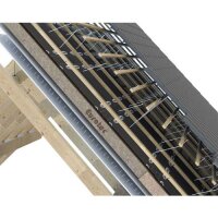 Eurotec Topduo Dachbauschraube Tellerkopf; Stahl sonderbeschichtet; TX40 8,0 x 235 mm VE:50