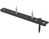 Eurotec FassadenClip; schwarz 115 x 17 mm VE:300