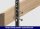 Eurotec FassadenClip; schwarz 145 x 17 mm VE:300