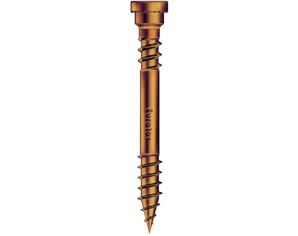 Eurotec Terrassotec ; Edelstahl gehärtet Antik; TX25 5,5 x 50 mm VE:200