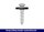 Eurotec Color-Spenglerschrauben; Edelstahl A2; 2 tlg.; TX20; kupferbraun RAL8004 4,5 x 80 mm VE:200