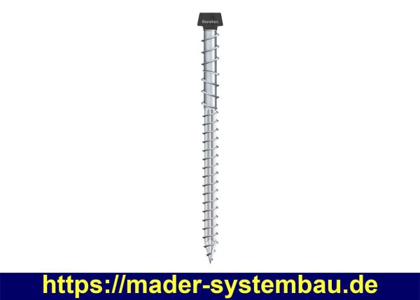 Eurotec Tri-Deck-Tec TX20 coal; 5,0 x 65 mm im Eimer, 1 Bit, 1 Eco Drillstop VE:250