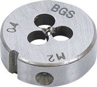 Gewindeschneideisen | M2 x 0,4 x 25 mm