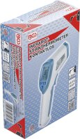 Stirn-Fieber-Thermometer | kontaktlos, Infrarot | für Personen + Objekt-Messung | 0 - 100°