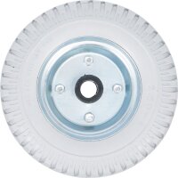 Rad für Sackkarren / Bollerwagen | PU, grau | 220 mm