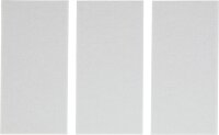 Filzgleiter | Platten | weiß | 100 x 200 mm | 3-tlg.