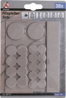 Filzgleiter-Satz | beige | 38-tlg.