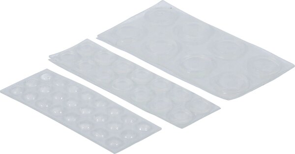 Elastikpuffer-Satz | transparent | 46-tlg.
