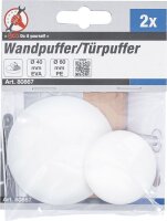 Wand- / Türpuffer | Ø 40 / 60 mm | 2-tlg.