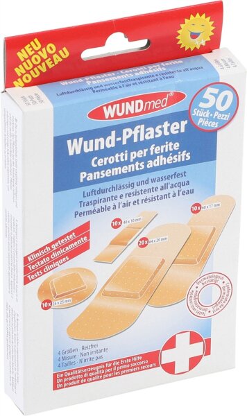 Pflaster-Box | 50-tlg.