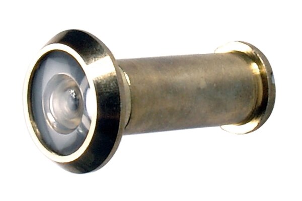 Türspion | Messing poliert | Ø 14 mm