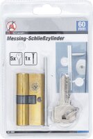 Messing-Schließzylinder | 60 mm