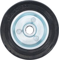 Vollgummi-Rad | Stahlfelge | Ø 100 mm