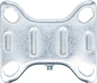 Bockrolle | mit Anschraubsockel | Ø 75 mm