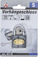 Vorhängeschloss | Typ S | 32 mm