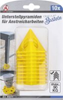 Unterstellpyramiden für Anstreicharbeiten | 10-tlg.