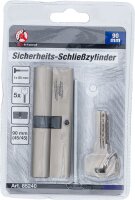 Sicherheits-Schließzylinder | 90 mm | 45/45 mm