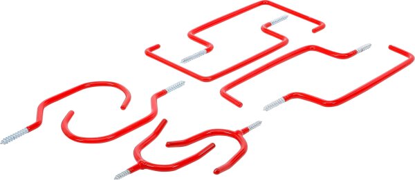 Wand- und Decken-Schraubhaken-Sortiment | 8-tlg.